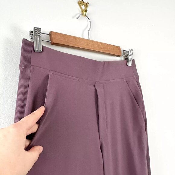 Athleta Brooklyn Mid Rise Ankle Pant Size 2P Mauve - Picture 2 of 3